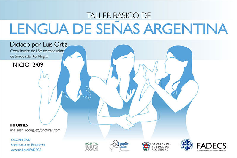 TALLER BÁSICO DE LENGUA DE SEÑAS ARGENTINAS